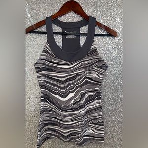 Grey Razorback athletic tank top